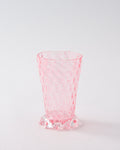 Murano Pink Diamond Glasses with Clear Base
