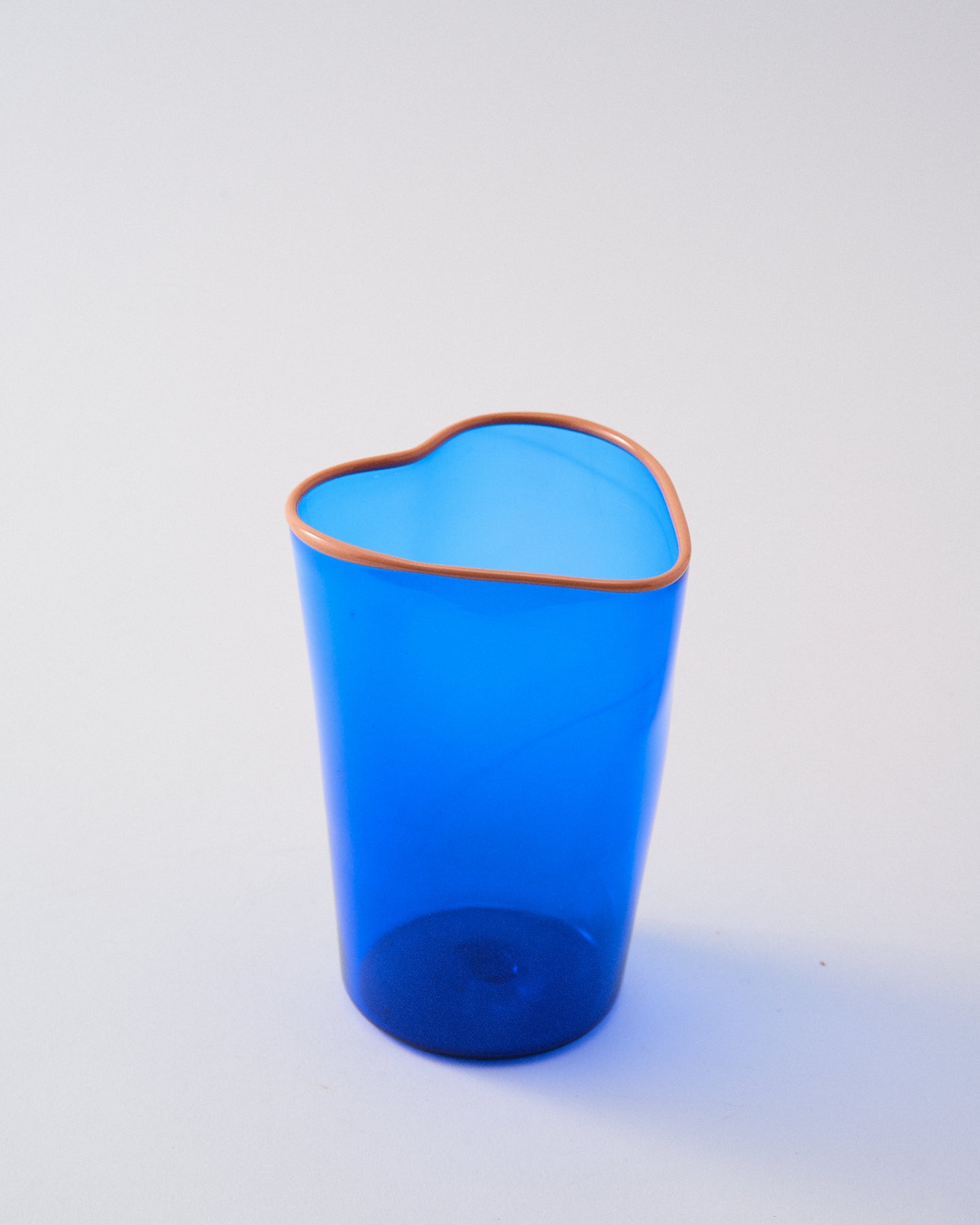Rosemary Home Heart Tumbler - Blue & Peach