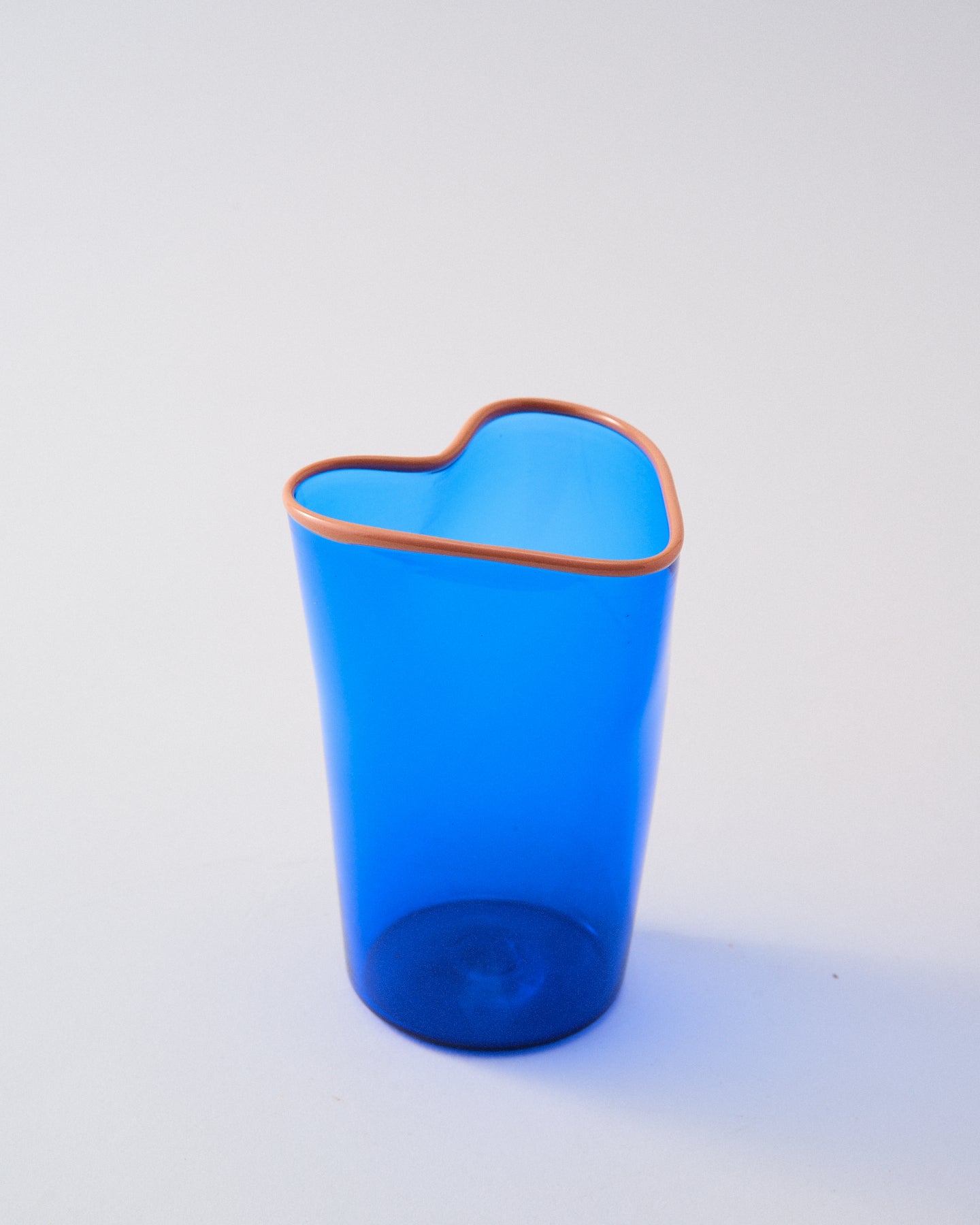 Rosemary Home Heart Tumbler - Blue & Peach
